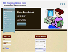 Tablet Screenshot of mthelpinghand.com